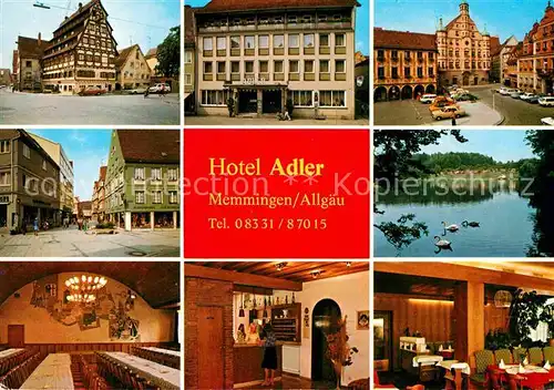 Memmingen Hotel Adler Kat. Memmingen