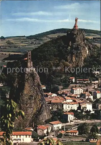 Le Puy en Velay Rochers St Michel et Corneille  Kat. Le Puy en Velay