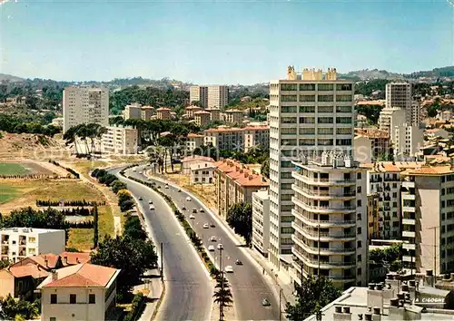 Toulon Var Fliegeraufnahme Strassenpartie Kat. Toulon