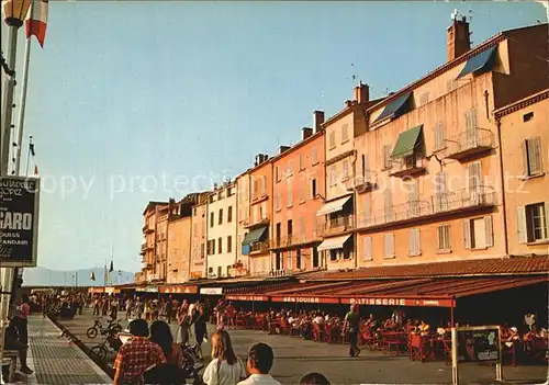 Saint Tropez Var Quai Jean Jaures Bar Senequier Kat. Saint Tropez