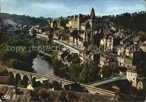 Uzerche Gesamtansicht  Kat. Uzerche