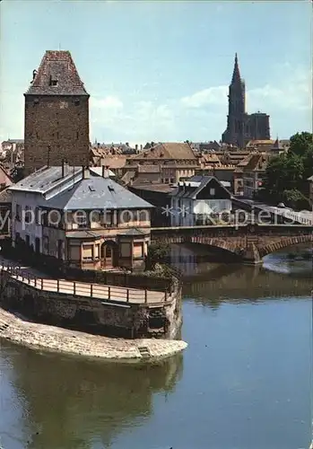 Strasbourg Alsace Entree des canaux de la Petite France  Kat. Strasbourg