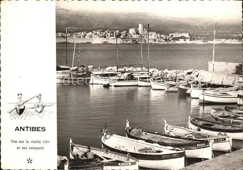 Antibes Alpes Maritimes Vieille Ville et ses Remparts Kat. Antibes