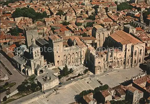 Avignon Vaucluse Fliegeraufnahme Notre Dame des Doms Kat. Avignon