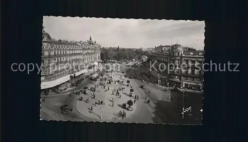 Montpellier Herault Place de la Comedie Kat. Montpellier