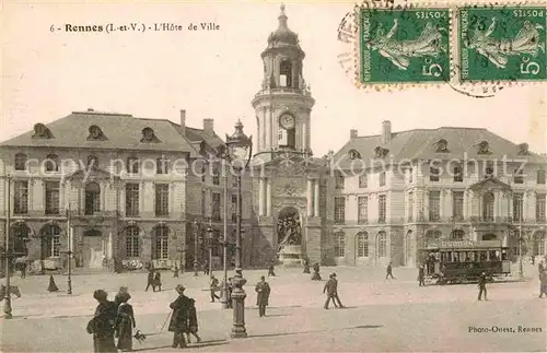 Rennes Hotel de Ville Kat. Rennes