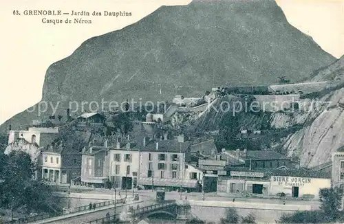 Grenoble Jardin des Dauphins Kat. Grenoble