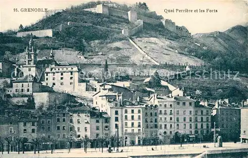 Grenoble Quai Perriere les Forts Kat. Grenoble