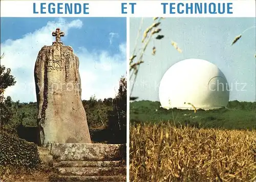 Pleumeur Bodou Lende et Technique Satellites Kat. Pleumeur Bodou