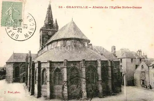 Granville Manche Abside de l`Eglise Notre Dame Kat. Granville