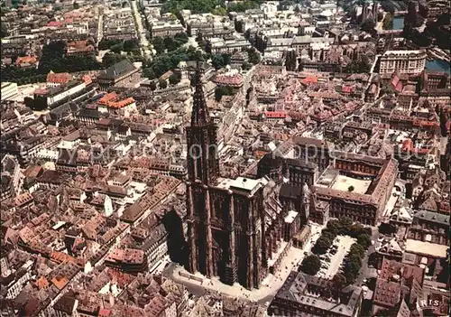 Strasbourg Alsace Fliegeraufnahme Muenster Kat. Strasbourg