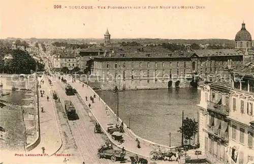 Toulouse Haute Garonne Pont Neuf Hotel Dieu Kat. Toulouse
