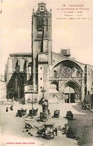 Toulouse le Chateau Kathedrale Kat. Toulouse le Chateau