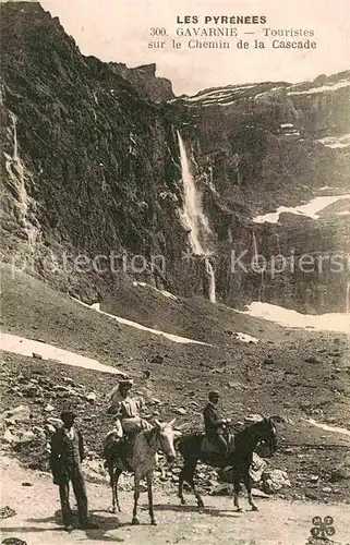 Gavarnie Hautes Pyrenees Chemin de la Cascade Kat. Gavarnie