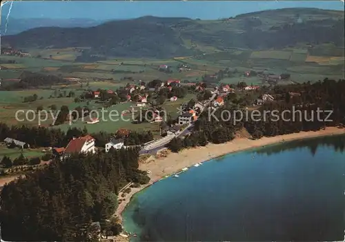 Lac d Issarles Le Fliegeraufnahme Kat. Le Lac d Issarles