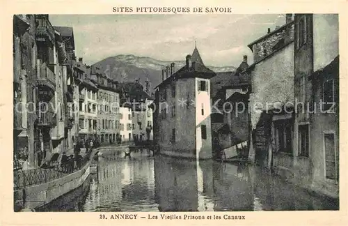 Annecy Haute Savoie Les Vieilles Prisons et les Canaux Kat. Annecy