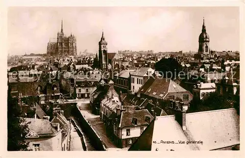 Amiens Luftbild Panorama Kat. Amiens