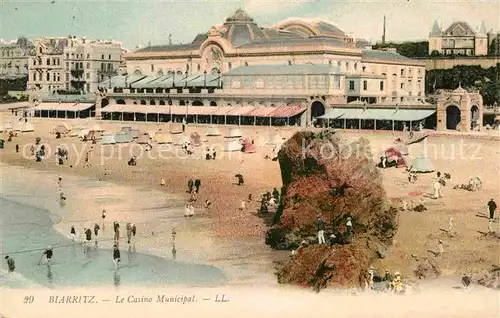 Biarritz Pyrenees Atlantiques Casino Municipal Kat. Biarritz