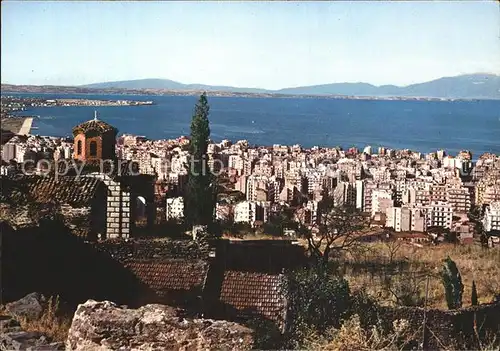 Thessaloniki Kloster Wlatades Panorama Kat. Thessaloniki