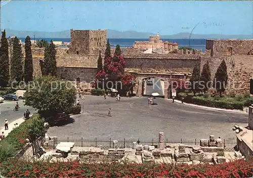 Rhodos Rhodes aegaeis Freiheitstor Kat. 