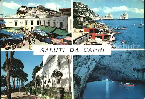 Capri Casa del Giornale Panorama Grotte Kat. Golfo di Napoli