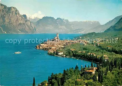 Malcesine Lago di Garda Panorama Kat. Malcesine