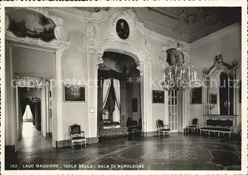 Isola Bella Sala di Napoleone Kat. Lago Maggiore