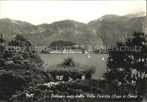 Bellagio Lago di Como Visto dalla Villa Carlotta