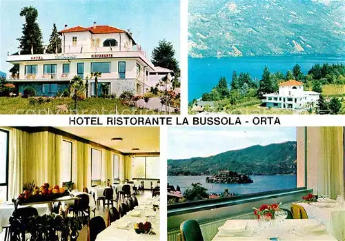 Orta San Giulio Hotel Restaurant La Bussola Kat. Novara