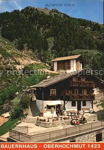 Dorf Tirol Bauernhaus Oberhochmut Kat. Tirolo