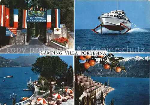 Lago di Garda Camping Villa Portesina Kat. Italien