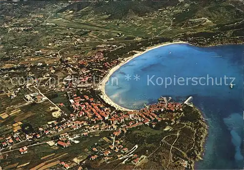 Marina di Campo Fliegeraufnahme Kat. Italien