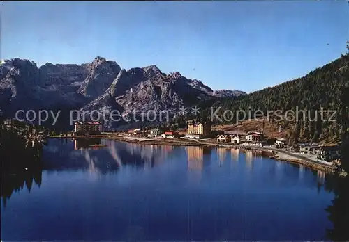 Misurina Bergsee Mont Sorapis Kat. Italien