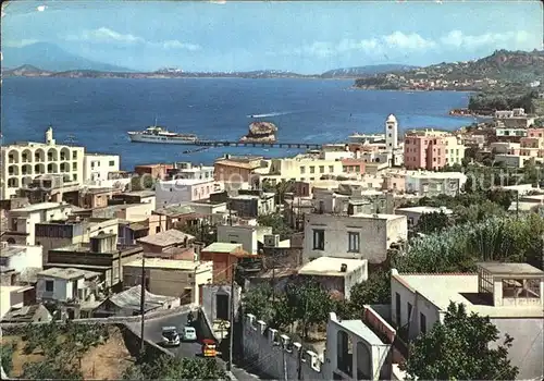 Lacco Ameno Panorama Meerblick Kat. Ischia Insel Golfo di Napoli