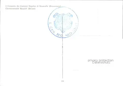 Brixen Suedtirol Fliegeraufnahme Chorherrenstift Neustift Kat. Bressanone