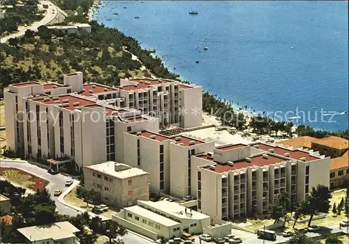 Tucepi Fliegeraufnahme Hotel Alga Kat. Kroatien