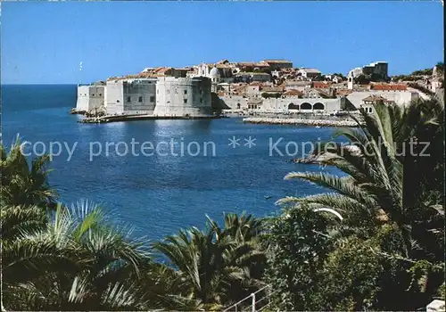 Dubrovnik Ragusa Panorama Festung Altstadt Kat. Dubrovnik