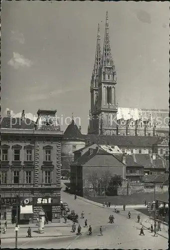 Zagreb Innenstadt Kirche Kat. Zagreb