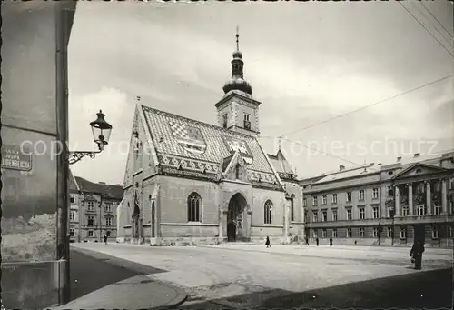 Zagreb Markuskirche Kat. Zagreb