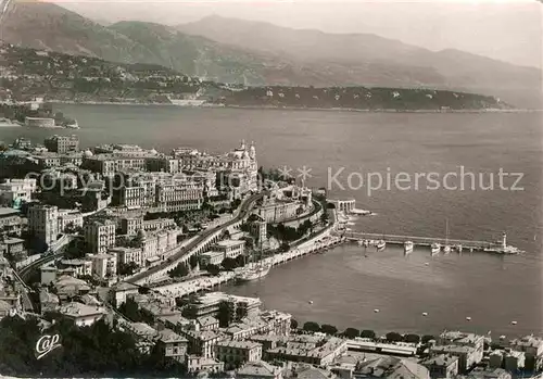 Monte Carlo Vue generale le cap Martin et Italie Kat. Monte Carlo