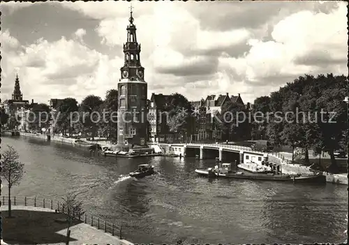 Amsterdam Niederlande Oude Schanz mit Montelbaansturm Kat. Amsterdam