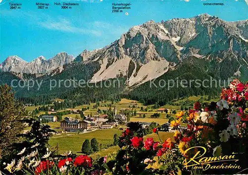 Ramsau Dachstein Steiermark Panorama Kat. Ramsau am Dachstein