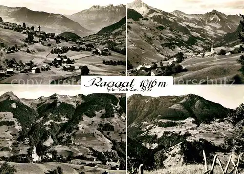 Raggal Panorama Grosses Walsertal Alpen Kat. Raggal
