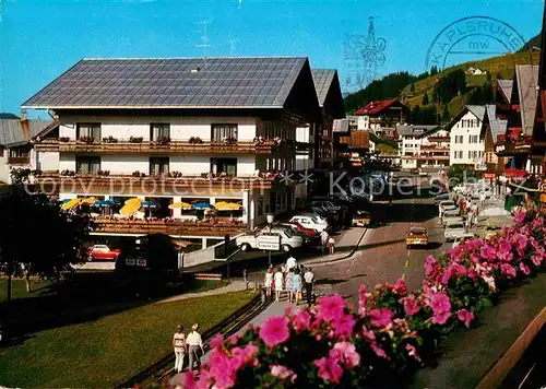 Riezlern Kleinwalsertal Vorarlberg Gasthof Post Kat. Mittelberg