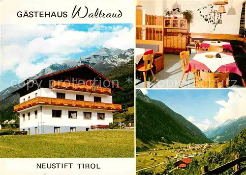 Neustift Stubaital Tirol Gaestehaus Waldtraud  Kat. Neustift im Stubaital