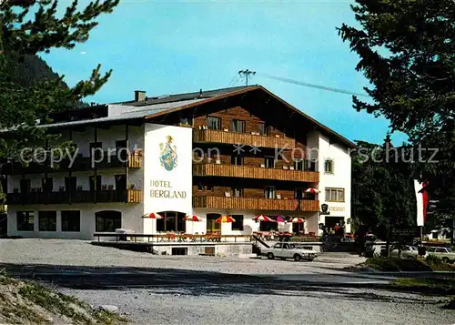 Obsteig Tirol Hotel Bergland Kat. Obsteig