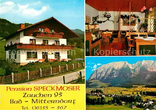 Bad Mitterndorf Pension Speckmoser Kat. Bad Mitterndorf Salzkammergut