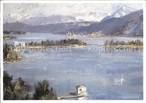 Poertschach Woerthersee See und Karawanken Kat. Poertschach Woerther See Kaernten