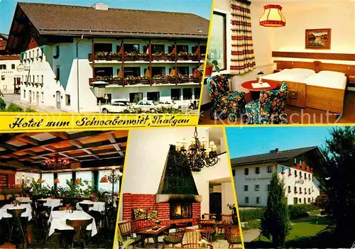 Thalgau Gasthaus Fleischhauereri Schwabenwirt Kat. Thalgau