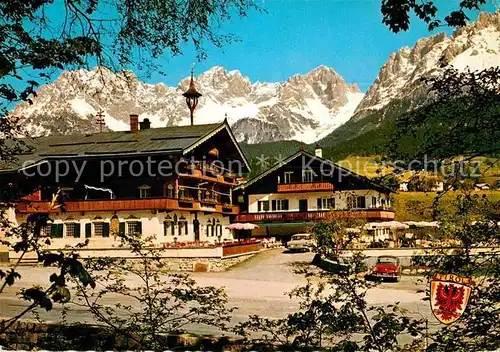 Going Wilden Kaiser Tirol Alpengasthof Stangl Kat. Going am Wilden Kaiser